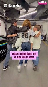 Shakira showed the great bond she has with her sons Milan and Sasha / La Vibra