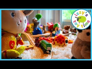 INCREDIBLE THRIFT STORE FIND! Thomas and Friends Fun Toy Trains WITH STUFFED ANIMALS