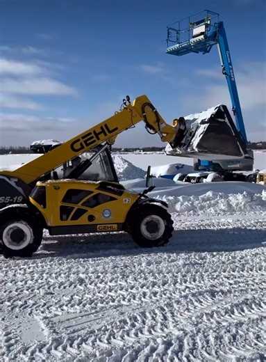 2.8K views · 45 reactions | Getting the job done, no matter the weather. : Bradford Rentals | Gehl Compact Equipment | Facebook