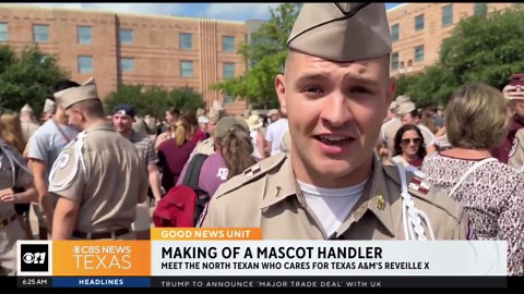 North Texas teen becomes handler for Texas A&M's beloved mascot