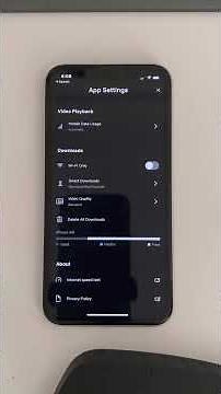 How to download Netflix videos on mobile data on iPhone