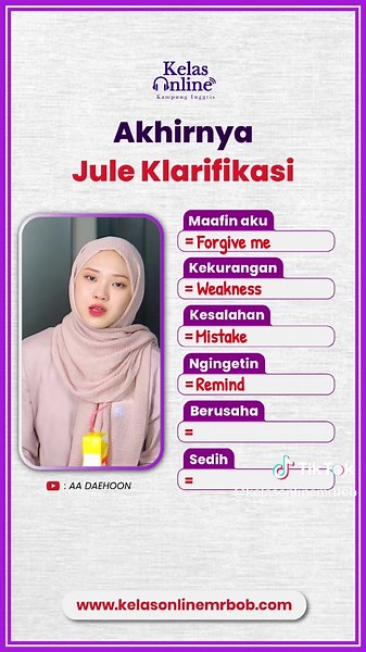 Jule Klarifikasi: Minta Maaf Ke Daehoon