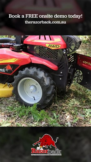 Take a closer look at the new Razorback models—where engineering innovation meets design excellence. Built in Japan and made for Australia’s toughest terrain, these machines are purpose-built for performance and durability. 🔴 Book a demo on your property today: https://www.therazorback.com.au/book-a-demo #razorback #therazorback #razorbacksau #mowing #lawncare #landscaping #vegetationmanagement #brushcutting #yardwork #lawnmaintenance #firebreaks #bushfireprevention #JapaneseEngineered | All Ab