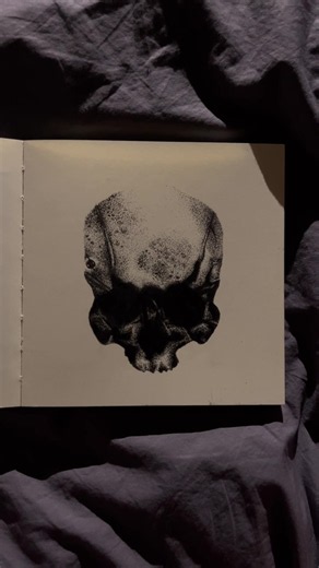 Gonna add more to it soon but here’s what I’ve got so far #drawing #aic #aliceinchains #targetaudience #skull