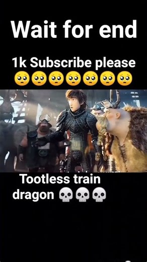 Toothless is train in big dragon | short | toothless is king #newmovie
