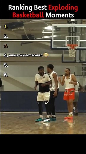 Ranking Best Exploding Basketball Moments 🏀