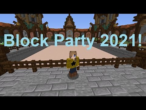How To Play Minecraft Block Party In 2021 (New Server!)