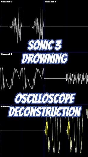 Sonic 3 and Knuckles - Drowning - Oscilloscope Deconstruction