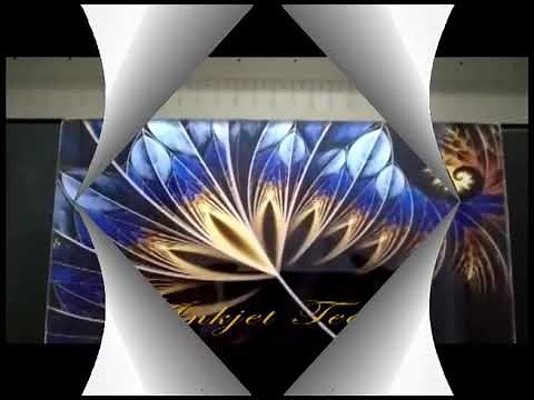 Digital Reverse UV Printing On Glass | Flatbed Glass Printing Machine