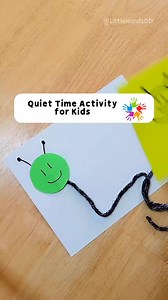 501K views · 5.5K reactions | Quite Time Activity for Kids. This activity is good for visual perception, fine motor, and concentration. #littlehandsdiy #diyforkids #craftsforkids #diy #activitiesforkids #quiettimeactivity #yarncrafts | Little Hands DIY | Facebook