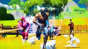 LYNX FALLS IN LOVE WITH THE NEW BOY MEOWSCLES - Fortnite Short film