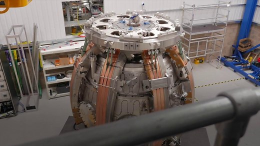 Nuclear fusion reactor experiment to produce clean energy