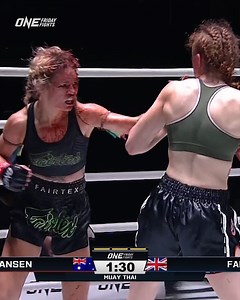 Celest Hansen 🇦🇺 shows INCREDIBLE heart en route to a split-decision win over Dani Fall! 🔥 #ONEFridayFights17 🌍 Live TV broadcast in 170 countries (check local listings) 🌍 Also available on ONE YouTube and ONE Facebook (geo-restrictions may apply) 🌍 Also available on Watch.ONEFC.com (geo-restrictions may apply) | ONE Championship