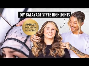 DIY Balayage Style Highlights Hair at Home | Bblonde Highlighting Kit | Jerome Russell