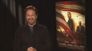 Gerard Butler on "Angel Has Fallen"