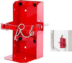 New 10 lb Fire Extinguisher Mount, Heavy Duty Fire Extinguisher Bracket St12 Steel, Fits 10lb Dry/5lb CO2 Extinguisher, for Truck Garage Boat, Replaces Amerex 809, 3-Yr Service