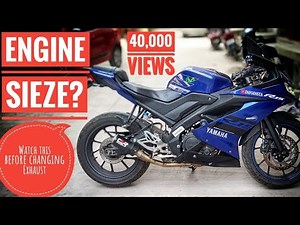 ENGINE GONE!! R15 v3 ScProject Akrapovic Exhaust Back Pressure Problems -Infoinsta