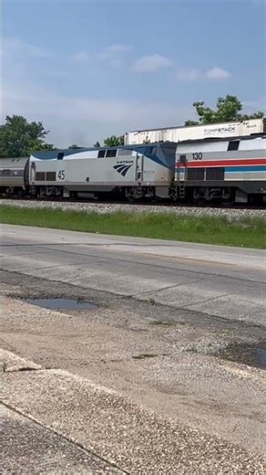 AMTRAK 130 HERITAGE UNIT Anniston Alabama