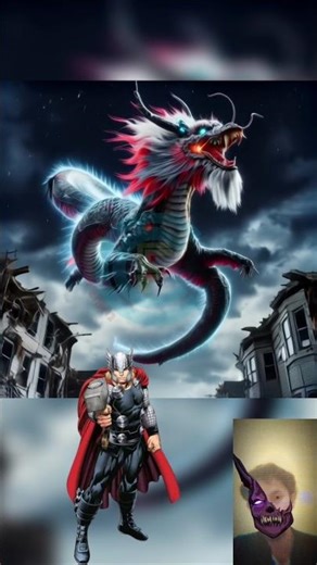 Superhero but chinese dragon 🔥 All Marvel & DC #superhero #marvel #avengers #spiderman #shorts #fyp