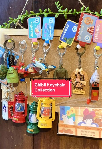 Exploring My Ghibli Keychain Collection