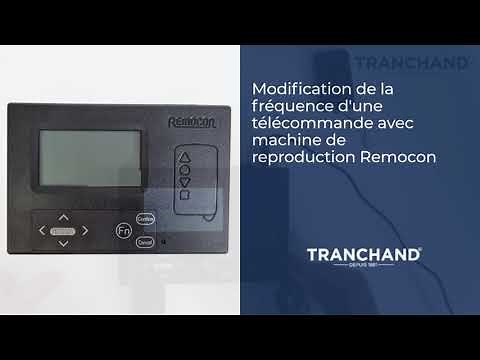 Modification de la fréquence d'une télécommande