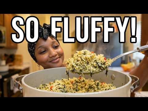 Jamaican Callaloo Rice Recipe 🇯🇲 | Easy, Flavorful One-Pot Jamaican Rice