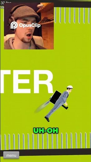 Epic Jetpack Fail! Steve Wobbles Like a Worm! #jacksepticeye #nostalgia #happywheels