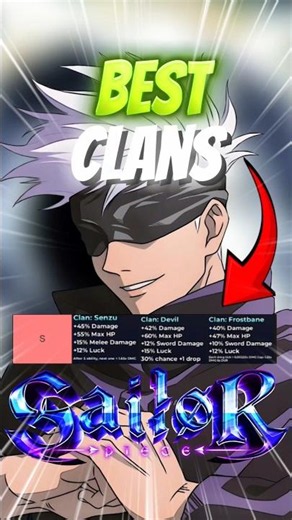 The *Top* Clans In Sailor Piece! #roblox #sailorpiece