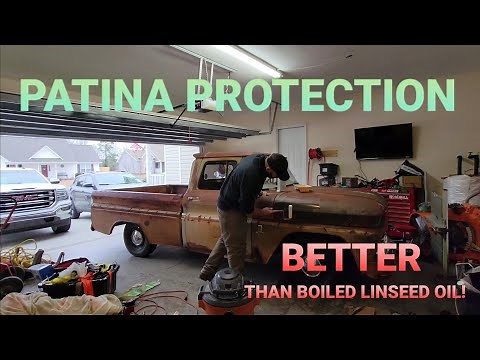 Patina clear coat on the c10