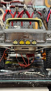 Scottsdlae front bumper build pt.1 - bumper frame build Body @rc4wd Scottsdale K10 Chassis @vanquishproducts Vs4-10 #metalwork #custombuild #scalerccrawler #vanquishproducts #rc4wd #scalerctruck #rccrawler | Gil Ho Park