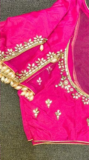 trendy blouse maggam work on stitched blouse #maggam work design #stichedblouse