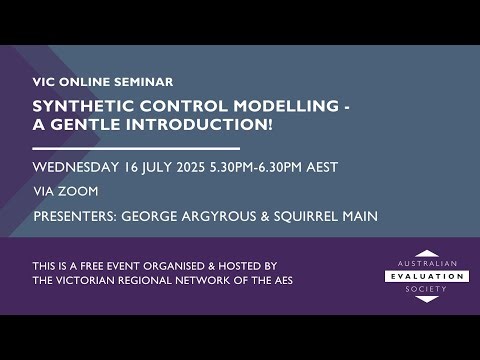 Synthetic Control Modelling - A Gentle Introduction!