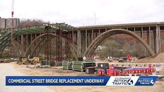 Commercial Street Bridge replacement project continues