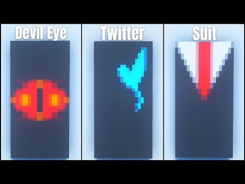✔ Minecraft: 3 Easy Banner Design [Part 53]
