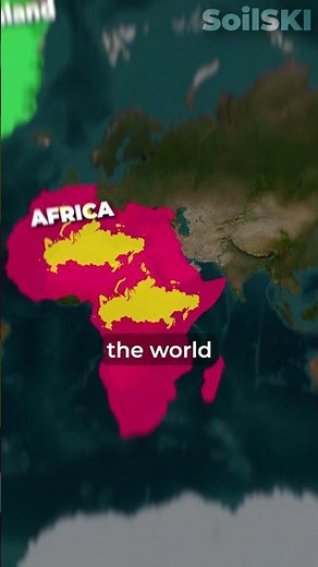 Is The Largest Country Actually Smaller ? 🤯 WORLD MAP