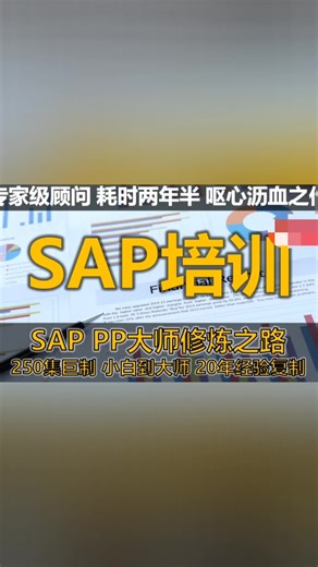 众腾SAP学院《SAP PP高级培训课程-SAP PP大师修炼之路》【有课】