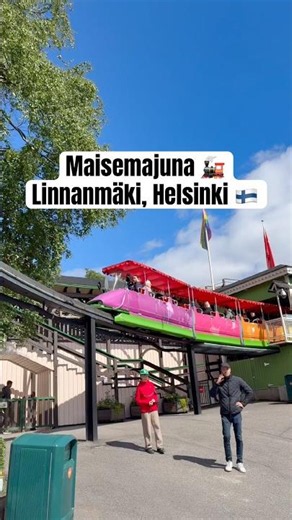 Maisemajuna Ride at Linnanmäki Helsinki 🇫🇮🌈