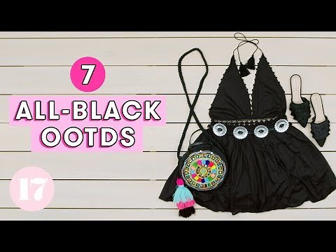 7 Badass All-Black Outfit Ideas | Style Lab