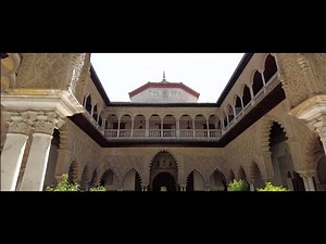 Real Alcázar de Sevilla, Andalucía, 4K UHD Video