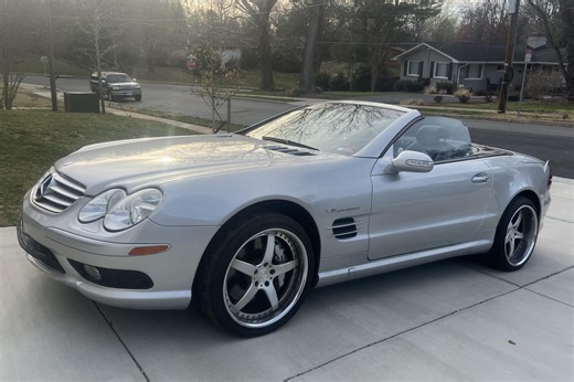 No Reserve: 2003 Mercedes-Benz SL55 AMG