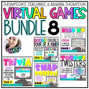 Morning Meeting Digital Games -  BUNDLE - Digital Fun Friday Games