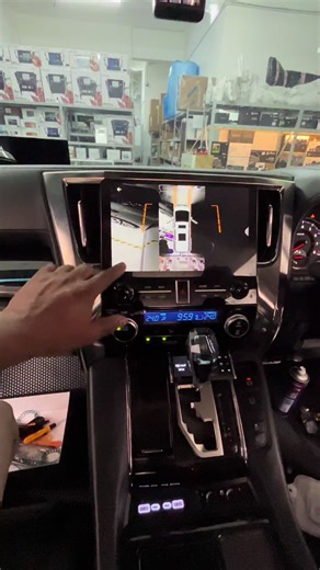 Install Dynavin S40 Pro And Android Roof Monitor. #alphard #vellfire #vellfirealphard #agh30 #dynavin