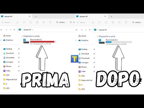Come liberare spazio dal Disco locale (C:) per Windows 11/10