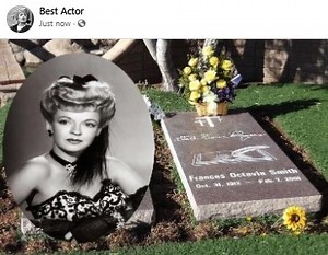 Dale Evans (October 31, 1912 – February 7, 2001) 🕊🕊 Evans was a writer, film star, and singer-songwriter. She was the third wife of singing cowboy Roy Rogers. Evans married Roy Rogers on New Year's Eve 1947 at the Flying L Ranch in Davis, Oklahoma, where they had earlier filmed the movie Home in Oklahoma. Art and Mary Jo Rush were best man and matron of honor. The marriage was Rogers' third and Evans' fourth but was successful; the two were a team on- and off-screen from 1946 until Rogers' dea