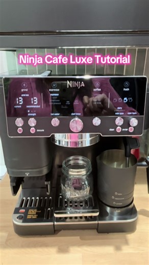 Ninja Cafe Luxe Coffee Machine Tutorial
