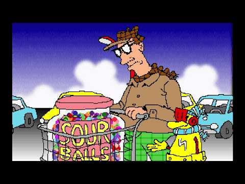 ROBOTMAN SOURBALLS 1999 MS-DOS Animation Frank stringini