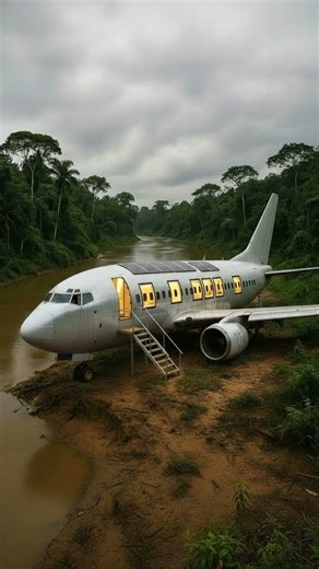 Abandoned Airplane Turned Into Luxury Dream House 😱 (Full Transformation)