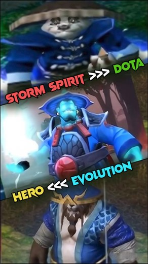 Dota Hero Evolution - Storm Spirit || WC3: Dota vs Dota 2 vs WC3: Reforged
