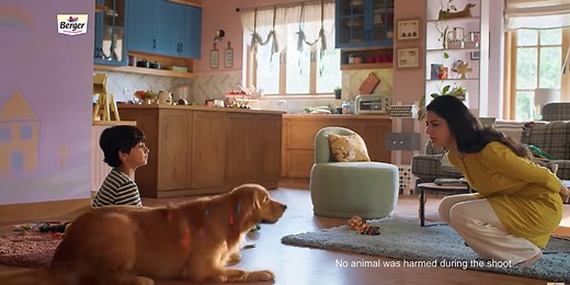 Berger Paints Highlights Stress-Free Living with Easy Clean in New Ad Campaign