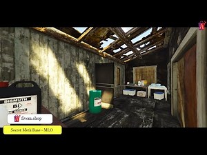 Fivem Secret Meth Base MLO | Meth Lab FiveM #fivem #meth